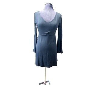 Susana Mónaco Bell Sleeve Mini Dress Size M